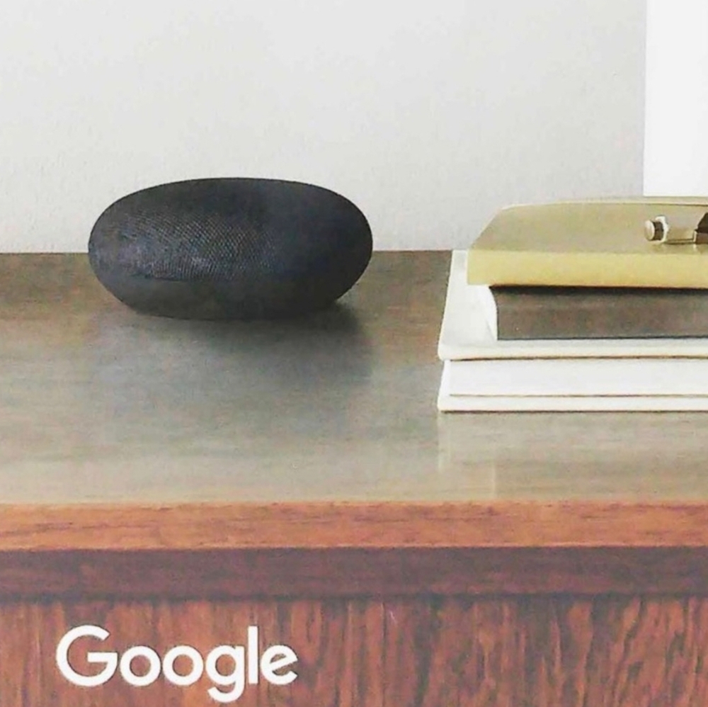 Google Nest Mini Smart Speaker, Charcoal